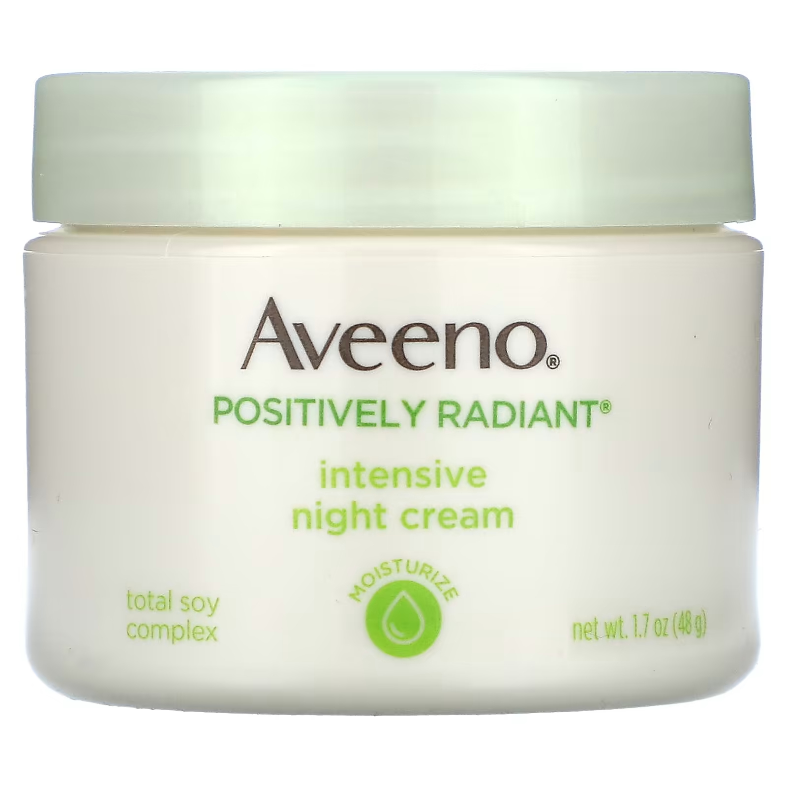 Крем для лица Aveeno ночной интенсивный, 48 г aveeno positively radiant интенсивный ночной крем 48 г 1 7 унции