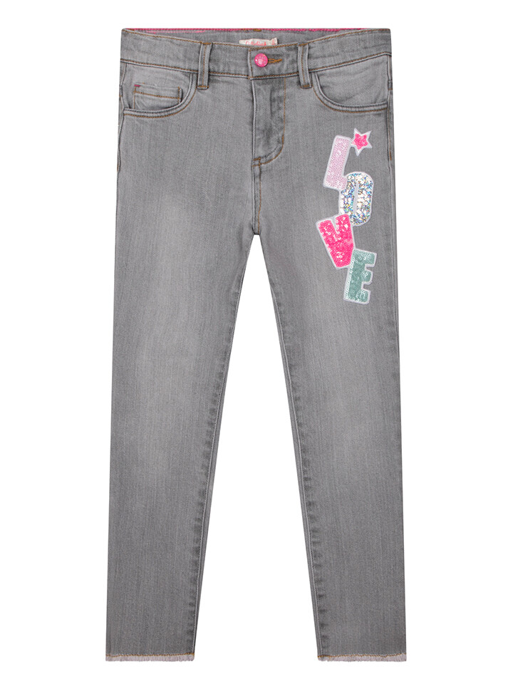 

Джинсы Billieblush Slim fit, серый