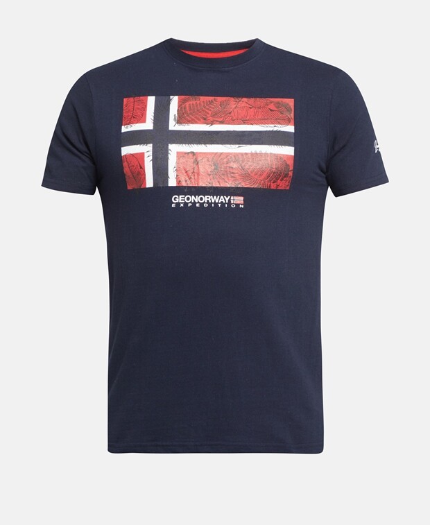 

Футболка Geographical Norway, темно-синий