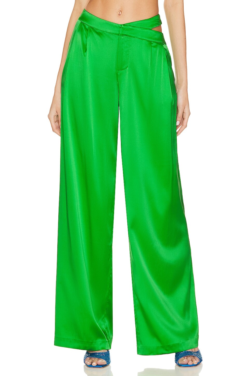

Брюки SER.O.YA Zarri Silk, цвет Kelly Green