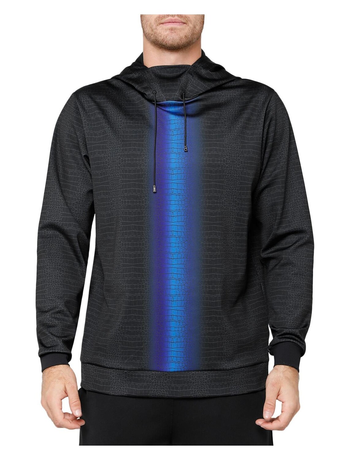 

Мужская толстовка Ryder для фитнеса с капюшоном ULTRACOR, цвет Black/Blue