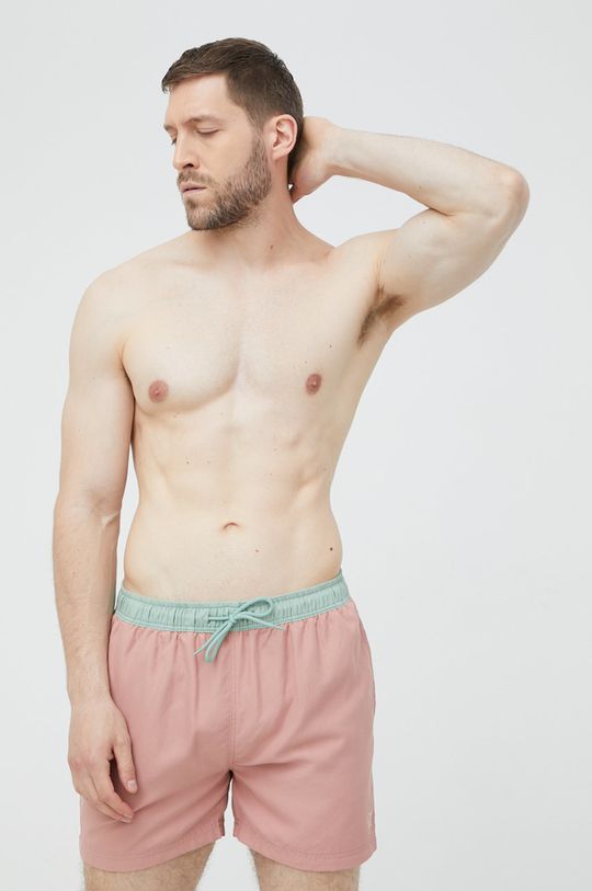 Плавки-шорты Selected, розовый пояс selected homme