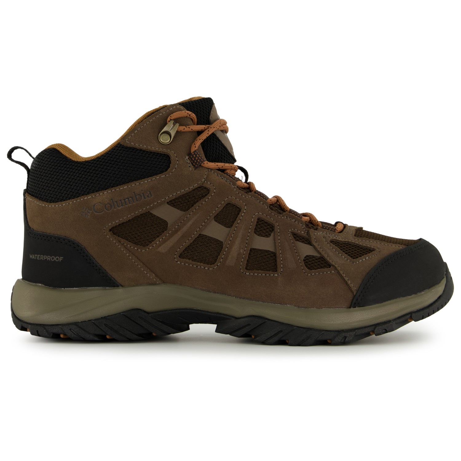 Ботинки для прогулки Columbia Redmond III Mid Waterproof, цвет Cordovan/Elk