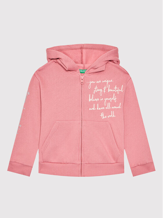 

Толстовка обычного кроя United Colors Of Benetton, розовый
