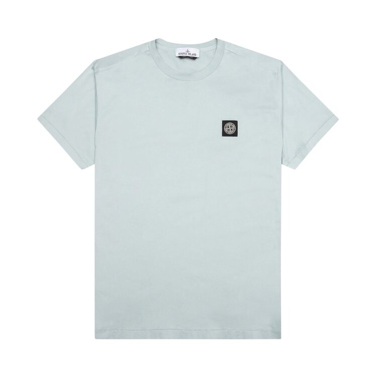 

Футболка Stone Island Compass Patch Logo Short-Sleeve 'Sky Blue', синий