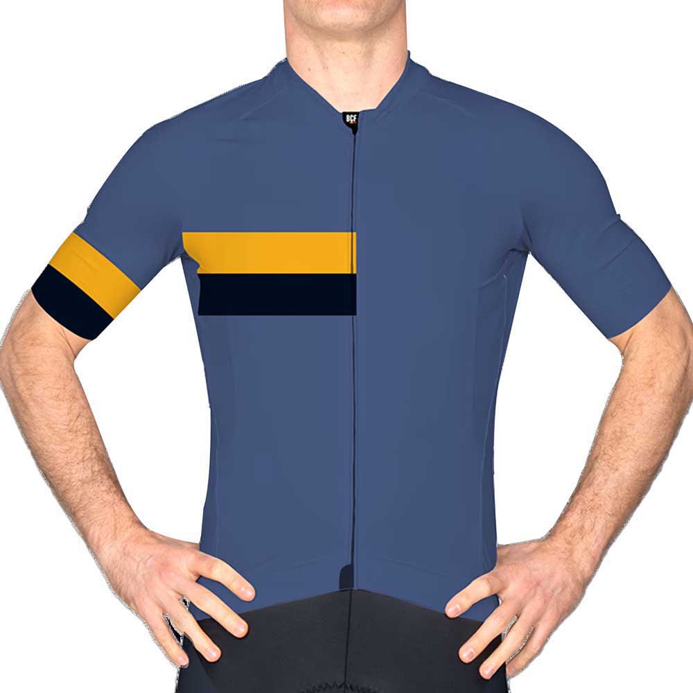 Джерси с коротким рукавом Bcf Cycling Wear Performance, синий велосипедки zara technical cycling темно синий