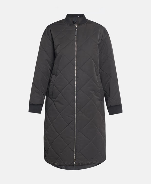 

Стеганое пальто Vero Moda, черный