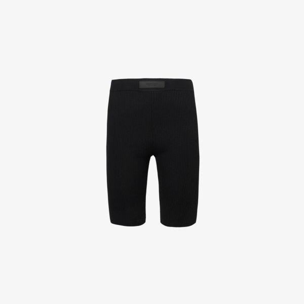 

Байкерские шорты из трикотажного полотна Fear Of God Essentials, черный
