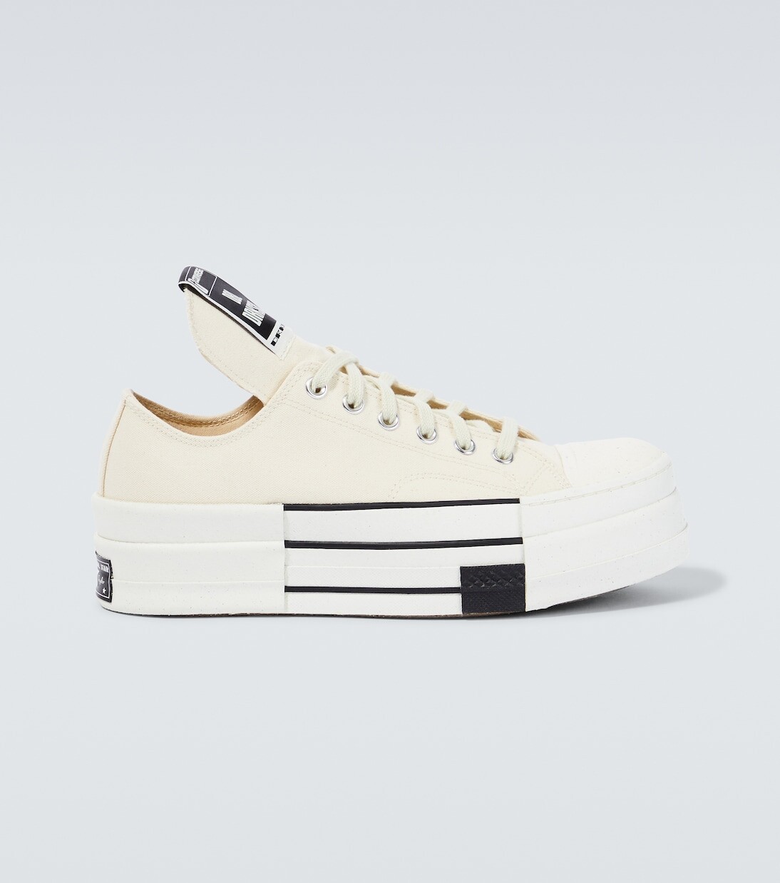 

Кроссовки converse на платформе Drkshdw By Rick Owens, бежевый