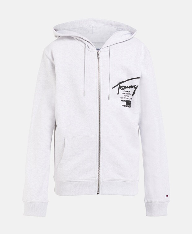 

Толстовка Tommy Jeans, светло-серый