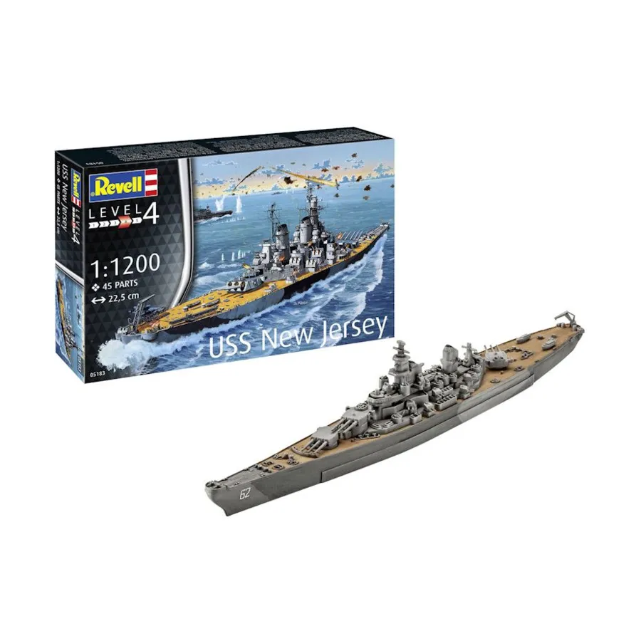 

Военный корабль США «Нью-Джерси», Model Kits (1:1200) (Revell)