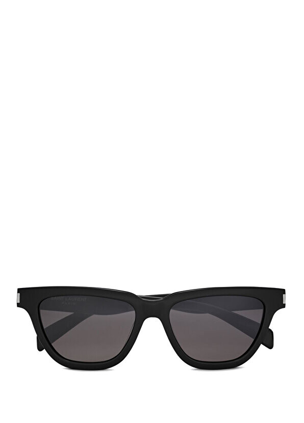 

Черные женские солнцезащитные очки геометрической формы Saint Laurent