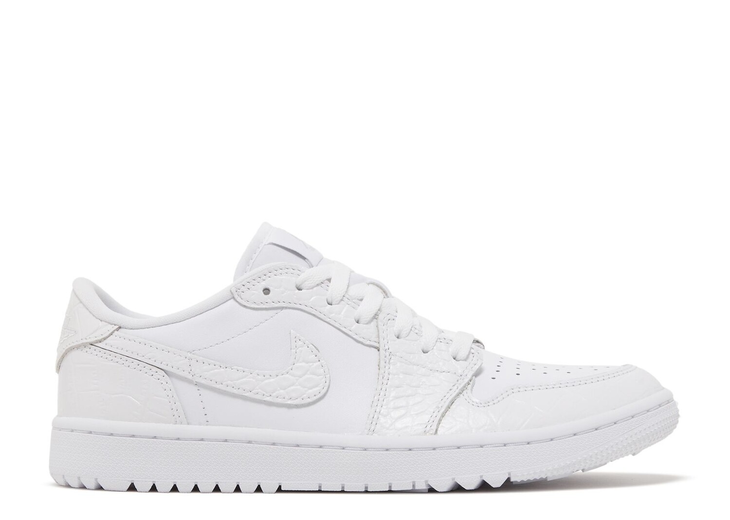 

Кроссовки Air Jordan Air Jordan 1 Low Golf 'White Crocodile', белый