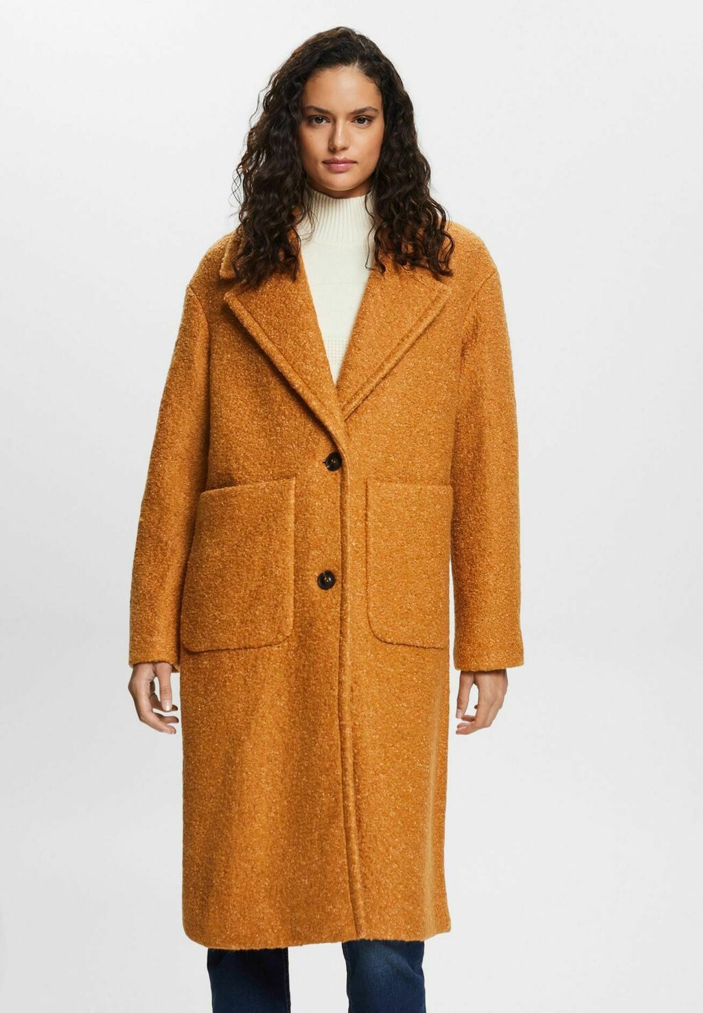 

Классическое платье Esprit, карамель