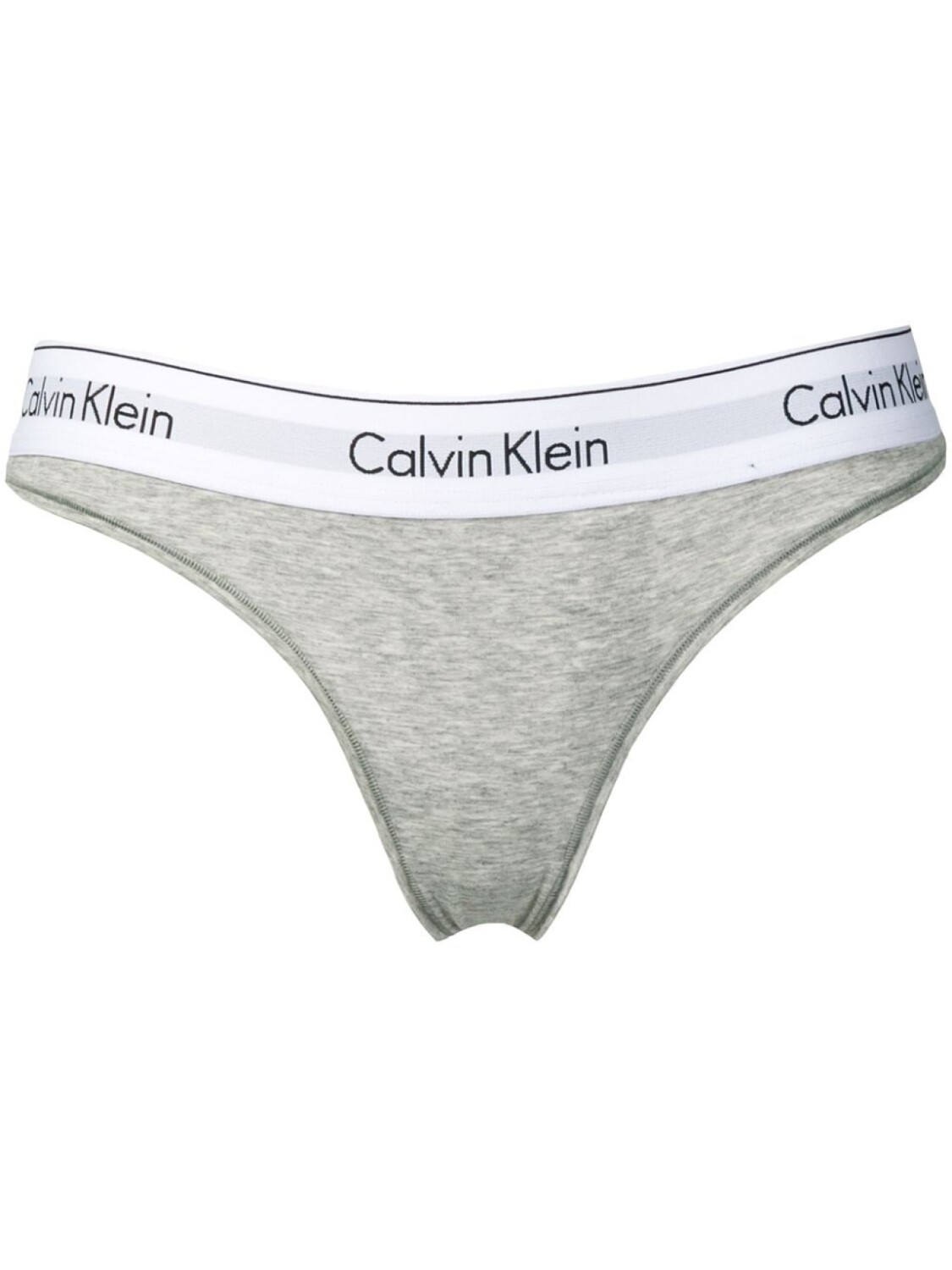 

Calvin Klein Underwear трусы-тонка с поясом с логотипом, серый