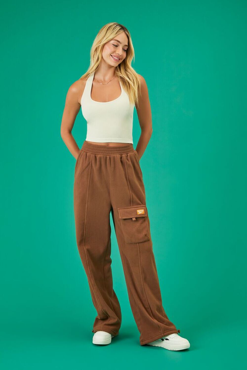 

Прямые брюки Reebok Forever 21