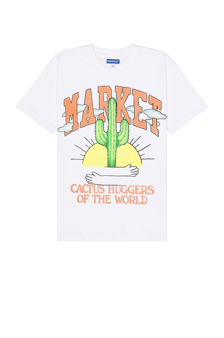 

Футболка Market Cactus Lovers, белый