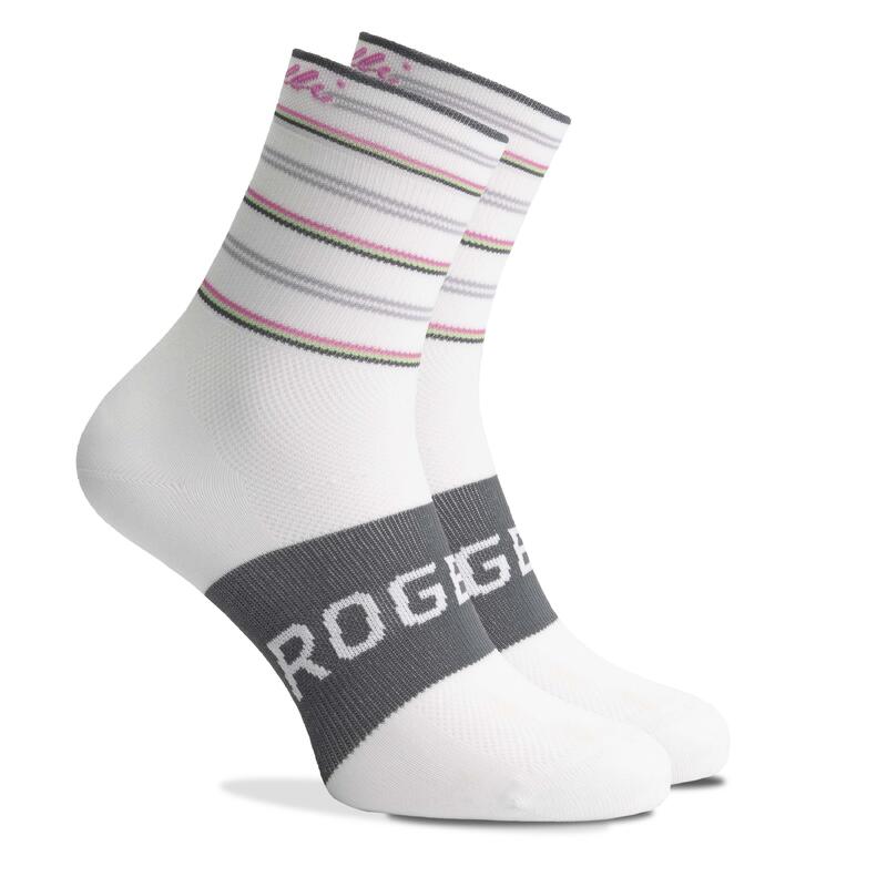Велосипедные носки женские - Stripe ROGELLI, цвет grau