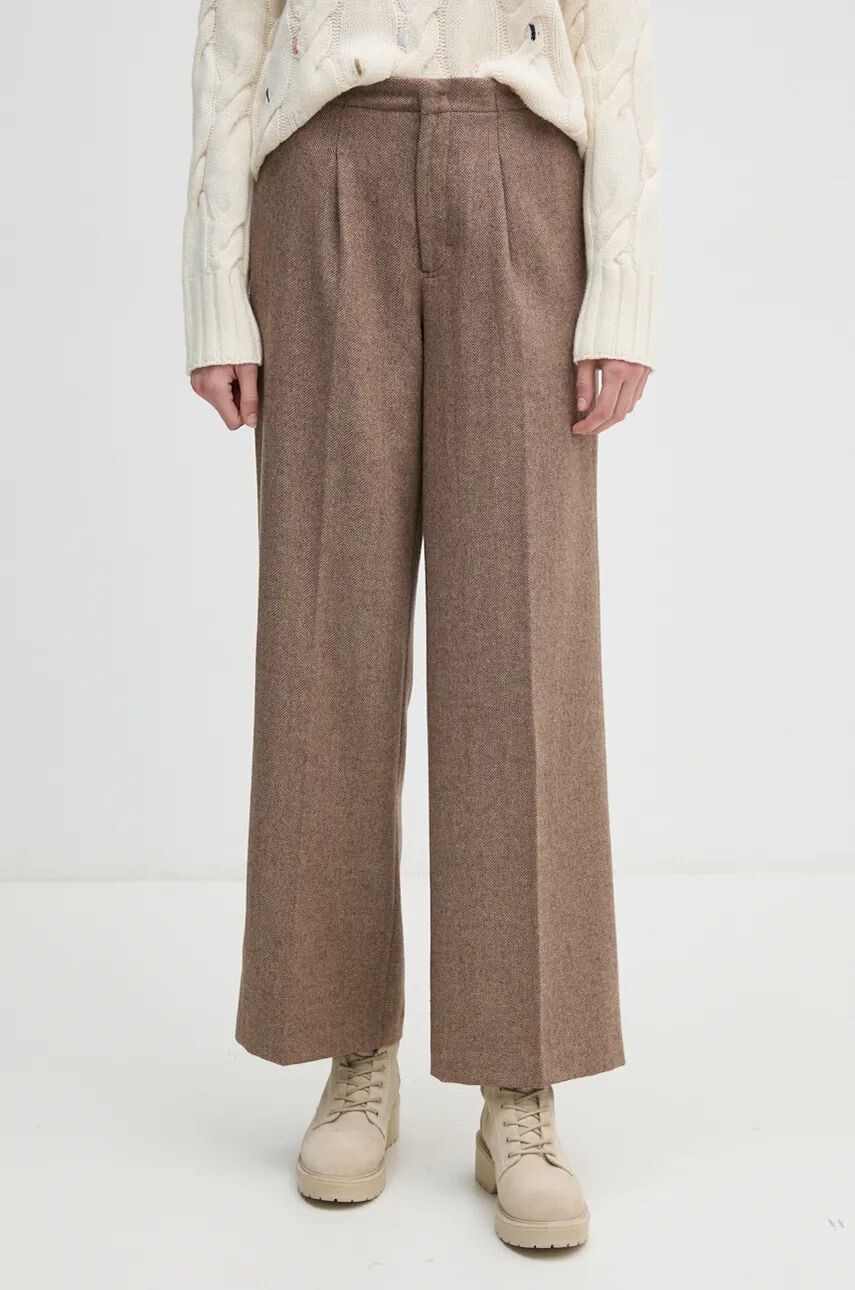 

Брюки из смесовой шерсти Pepe Jeans DOLLY, зеленый