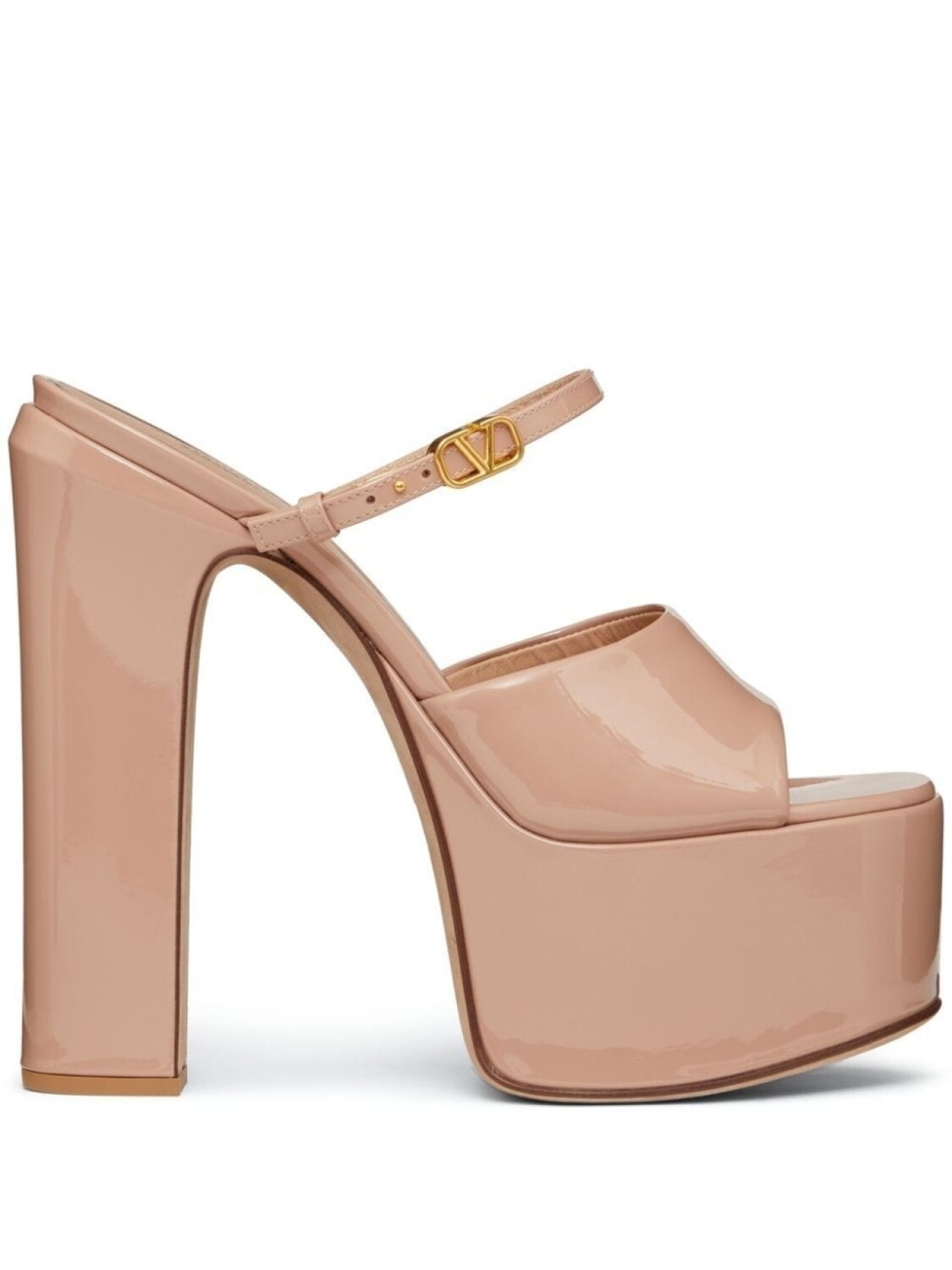 

Valentino Garavani босоножки Tan-Go на платформе, розовый