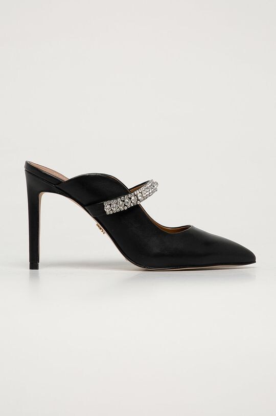 

Кожаные шлепанцы Duke. Kurt Geiger London, черный