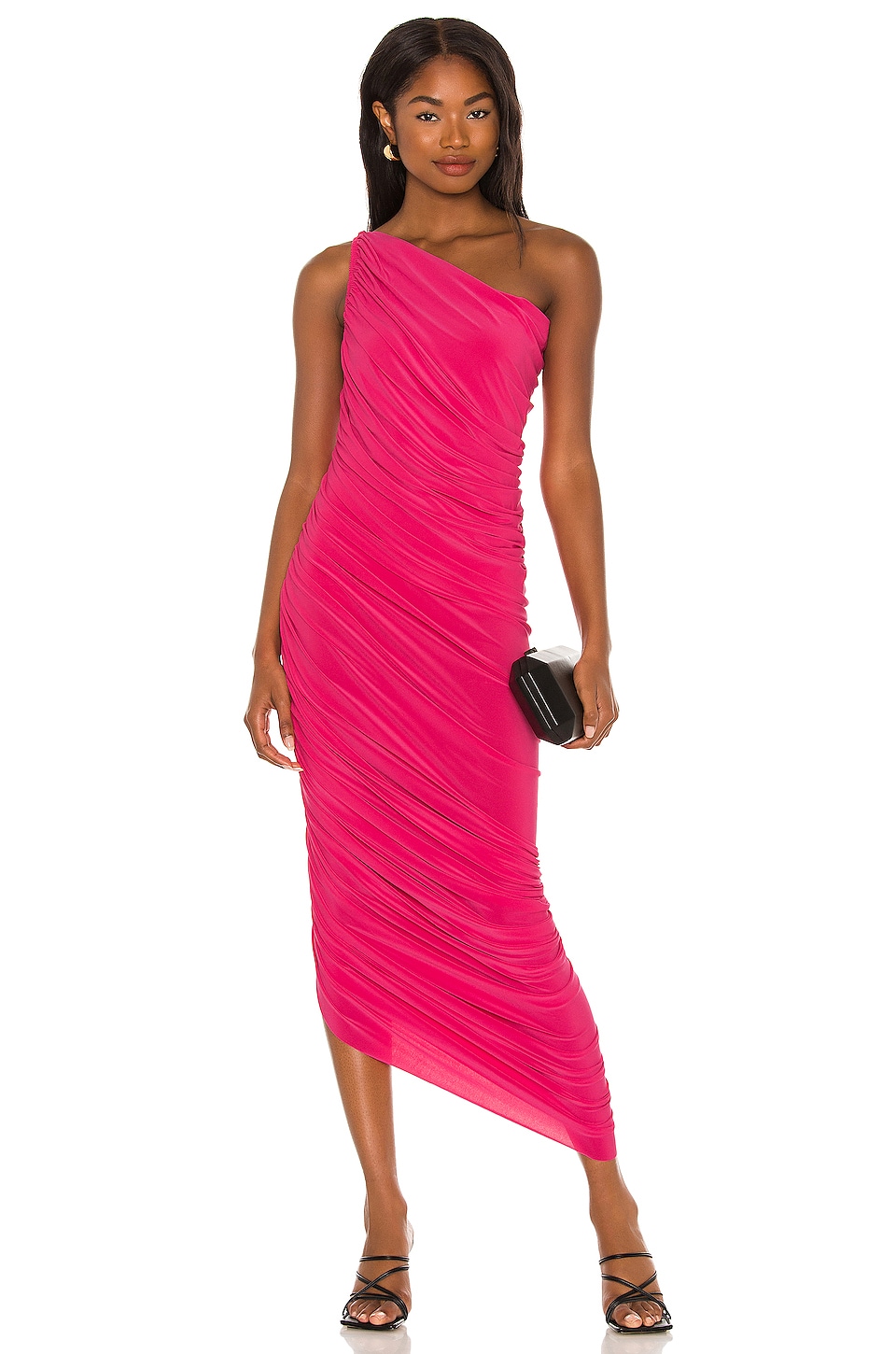 Платье Norma Kamali x REVOLVE Diana Gown, цвет Rose