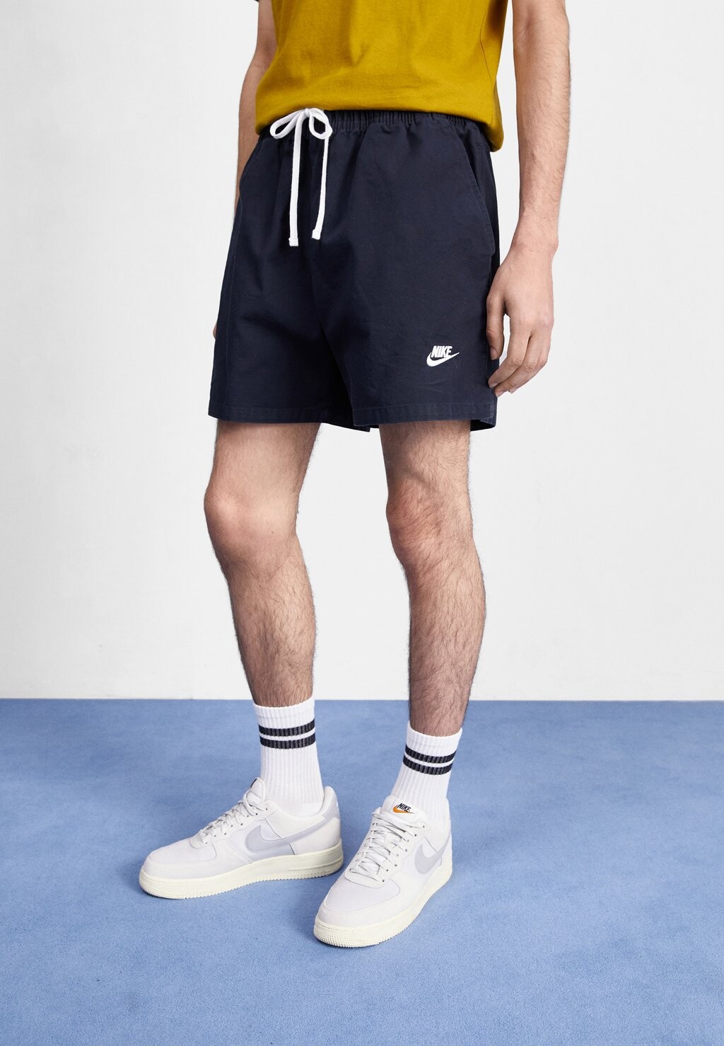 

Спортивные шорты M NK CLUB+ WVN FLOW SHORT WAS Nike Sportswear, цвет black