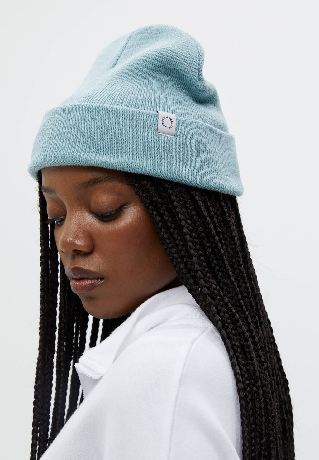 

Шапка PULL&BEAR, синий