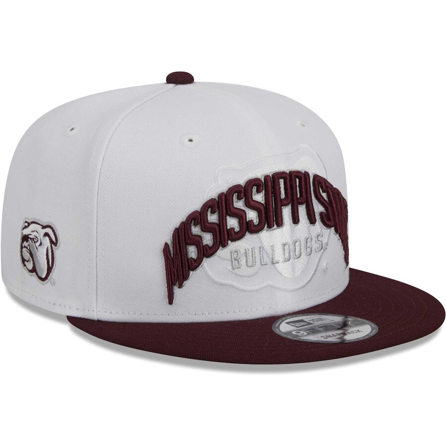 

Бейсболка New Era Mississippi State Bulldogs, белый