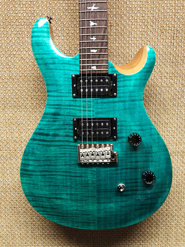 

Электрогитара PRS SE CE24 Electric Guitar, Turquoise, Bolt-On, Maple Top & Neck, Mahogany, Bag