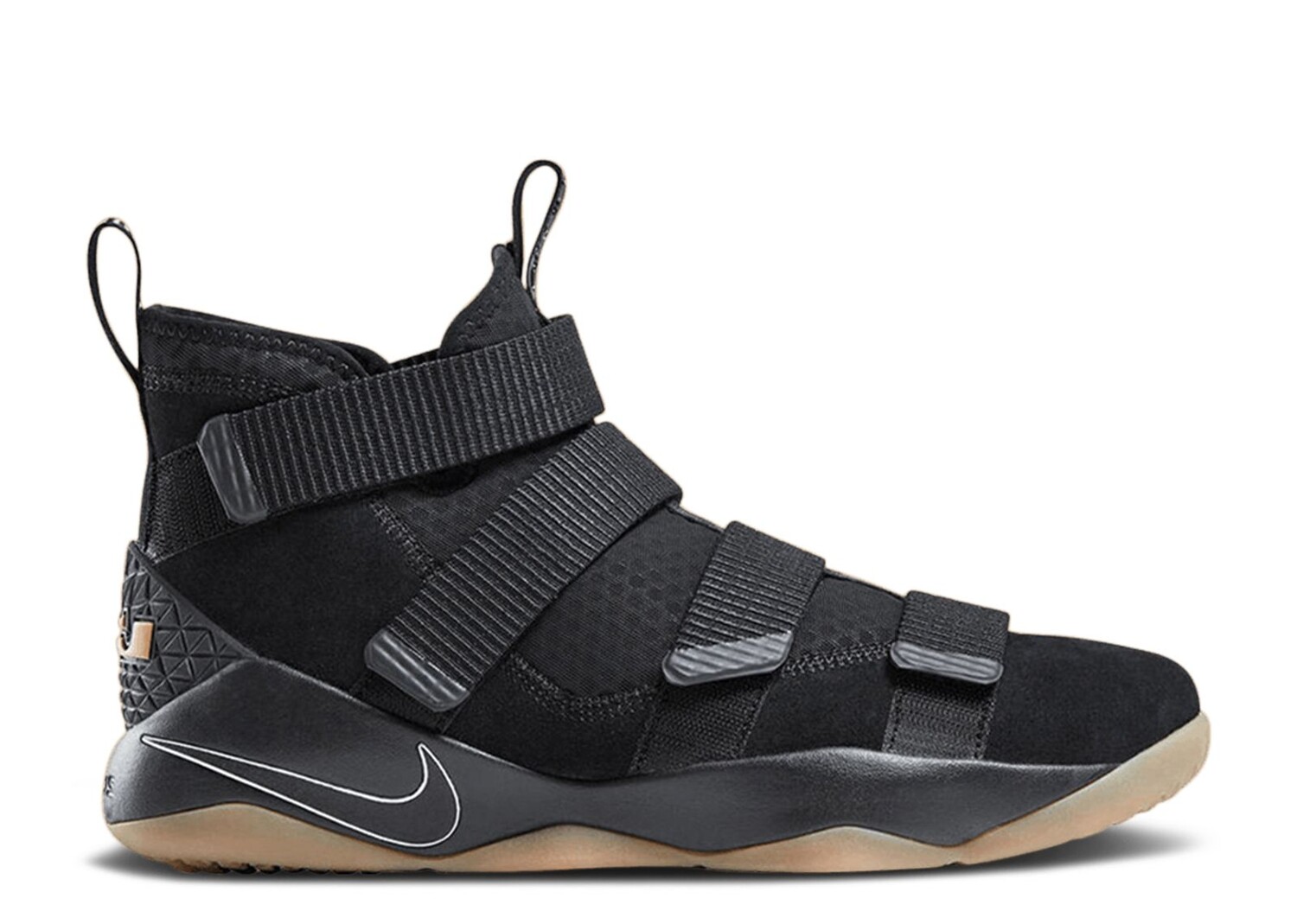 

Кроссовки Nike Lebron Soldier 11 'Black Gum', черный