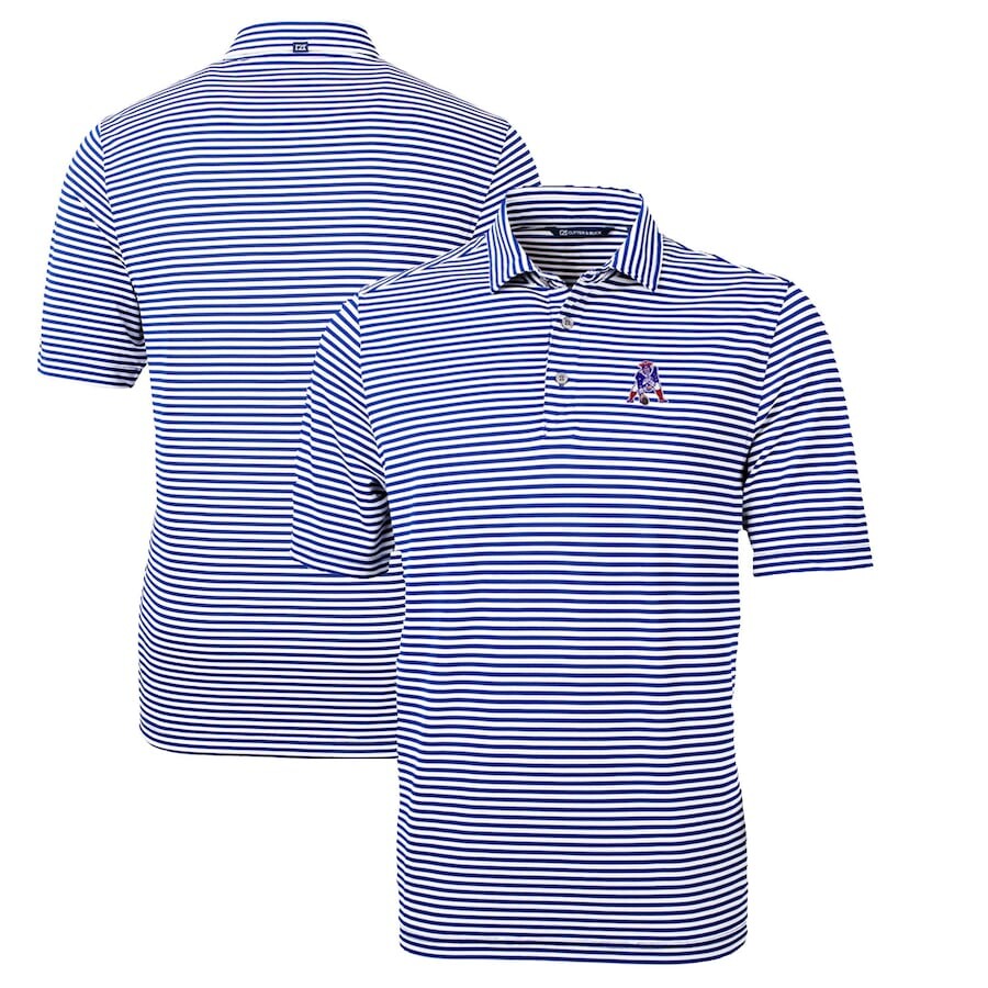 

Поло с коротким рукавом Cutter & Buck New England Patriots, роял
