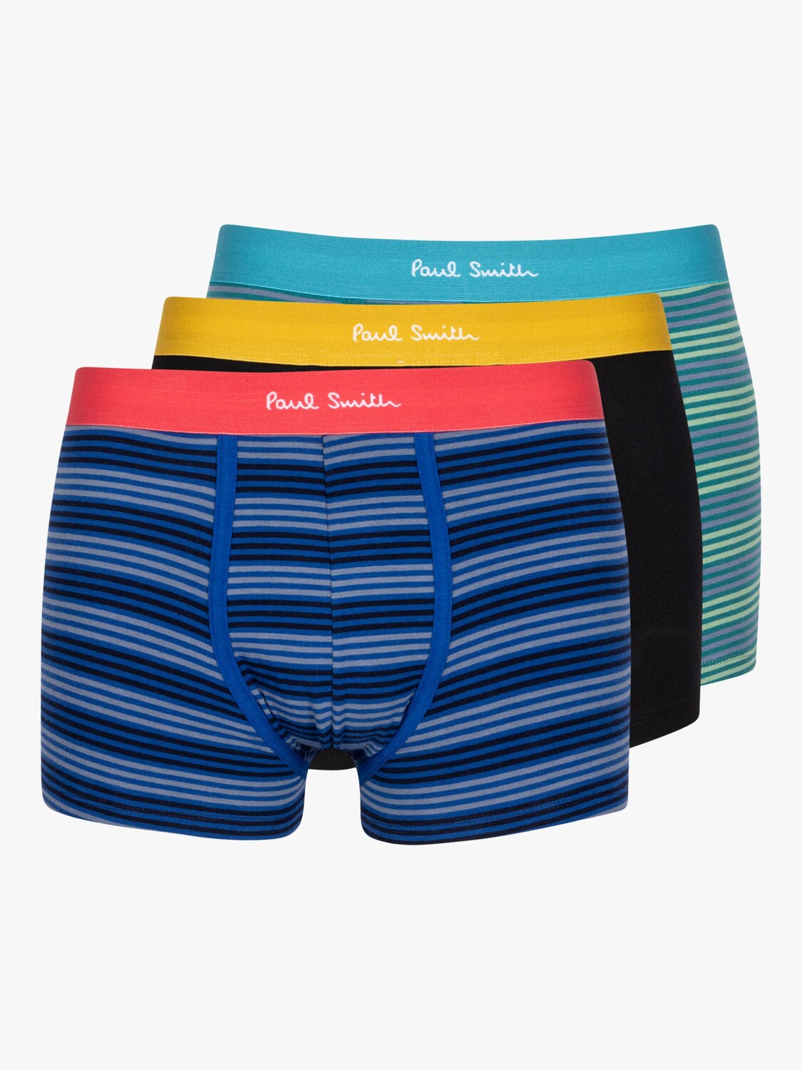 

Полосатые и однотонные боксеры из смеси органического хлопка Paul Smith, мульти
