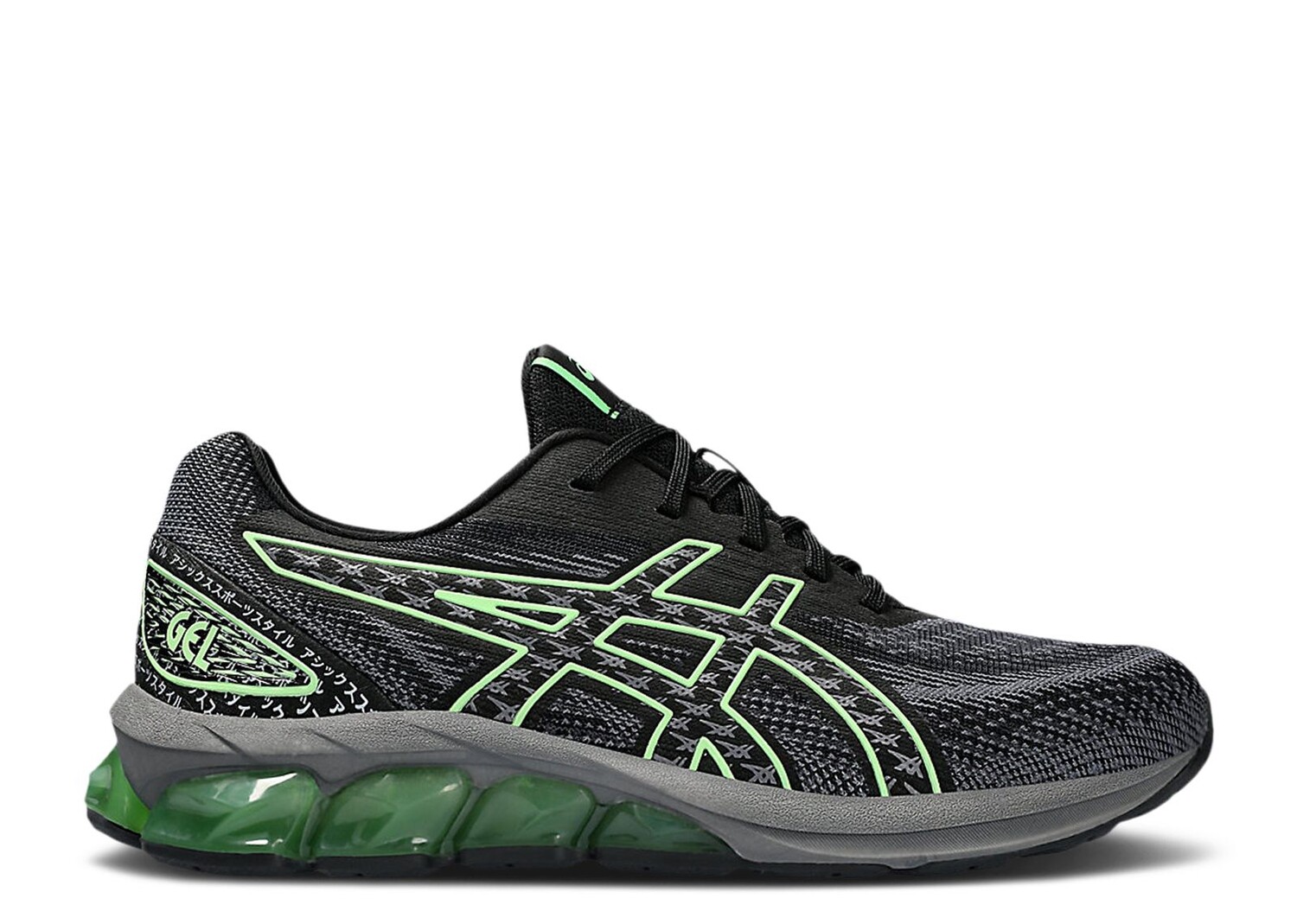 

Кроссовки ASICS Gel Quantum 180 7 'Black Bright Lime', черный