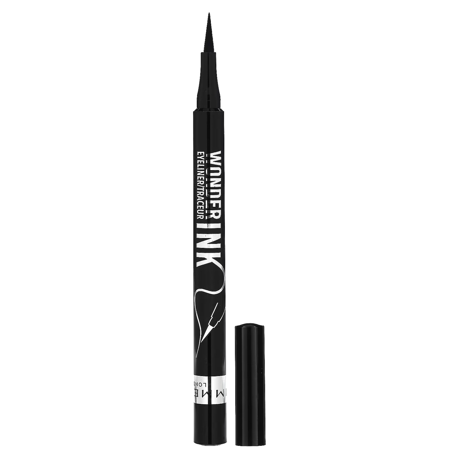 

Водостойкая подводка для глаз Rimmel London Wonder'Ink 001, черная, 0,03 жидк. унции (1 мл)