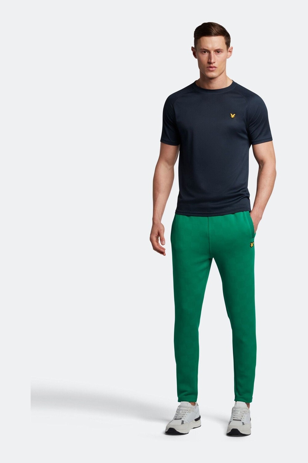 

Зеленые брюки-контейнеры Lyle & Scott, зеленый