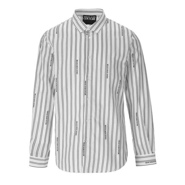 

Футболка logo stripes shirt Versace Jeans Couture, белый