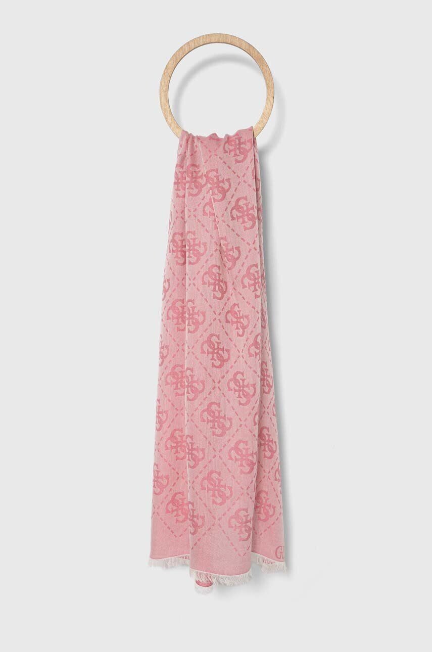

Шаль Guess RUMA, розовый