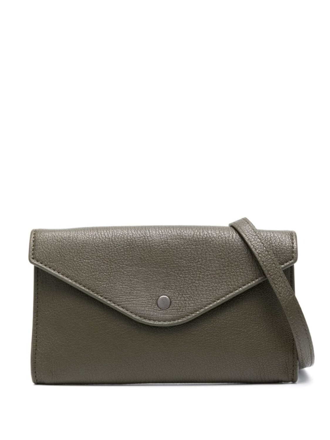 

LEMAIRE Enveloppe leather shoulder bag, зеленый