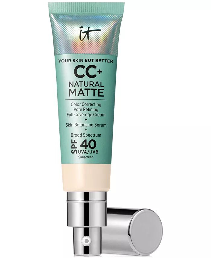 

CC+ Крем-матовая основа SPF 40 It Cosmetics, цвет Fair Ivory