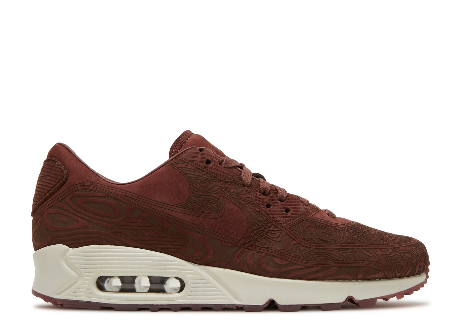 

Кроссовки Nike Air Max 90 Qs Laser 'Woodgrain - Dark Pony', красный