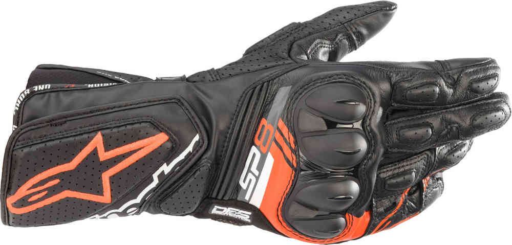 

Мотоциклетные перчатки SP-8 V3 Alpinestars, черный красный