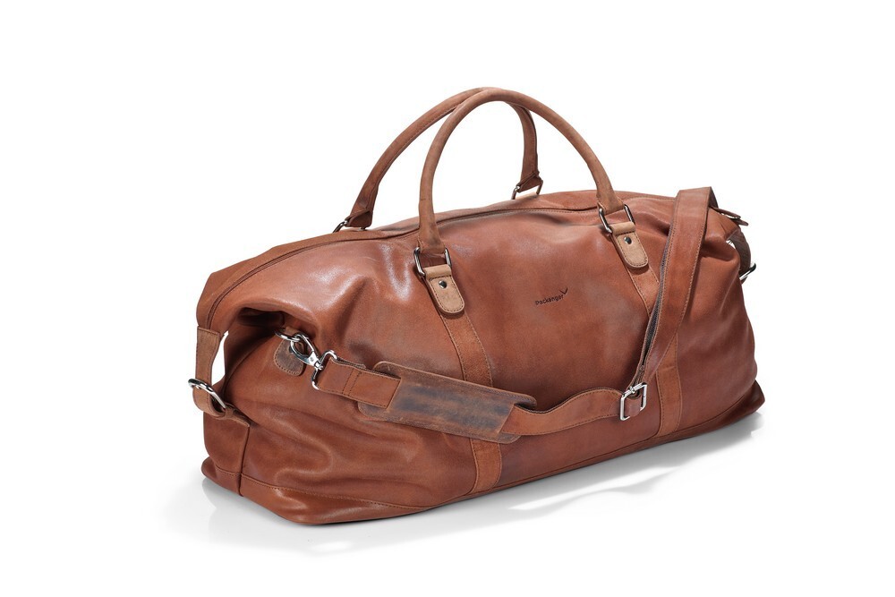 

Сумка через плечо Packenger Floki Weekender Reisetasche, цвет Cognac Braun