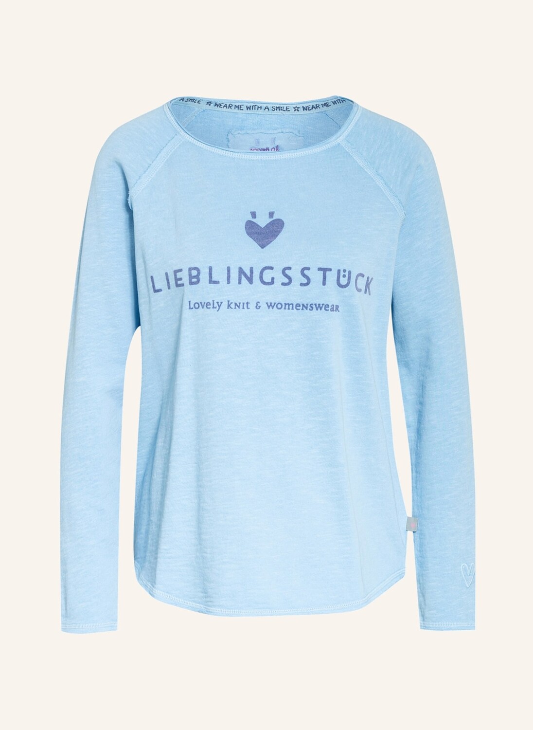 

Толстовка LIEBLINGSSTÜCK CATHRINAEP, светло-синий
