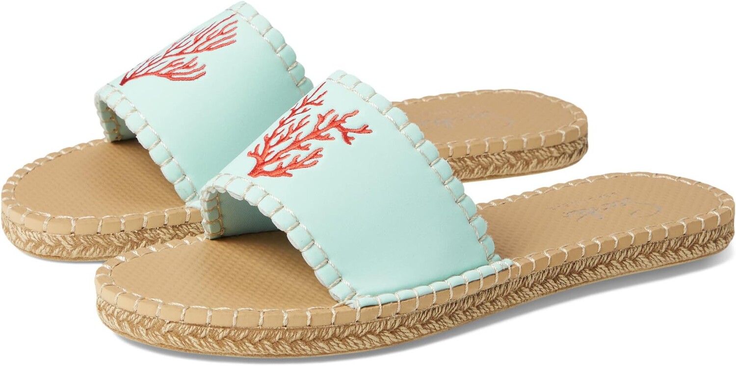 

Сандалии на плоской подошве Cabana Slide Water Shoe Sea Star Beachwear, цвет Orange Coastal Coral