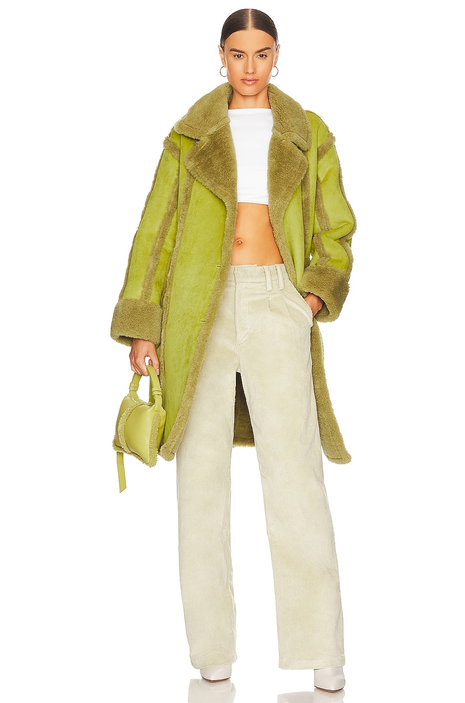 

Куртка OW Collection New York Faux Fur, цвет Mellow Green