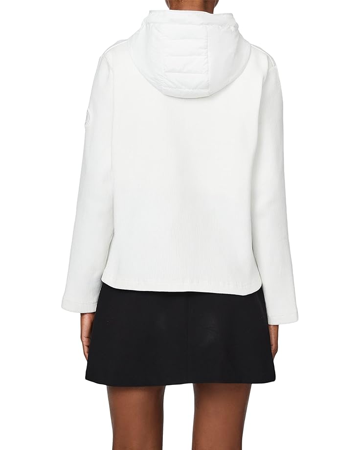 Куртка Bernardo Fashions Sweater Knit Combo Jacket, белый цена и фото