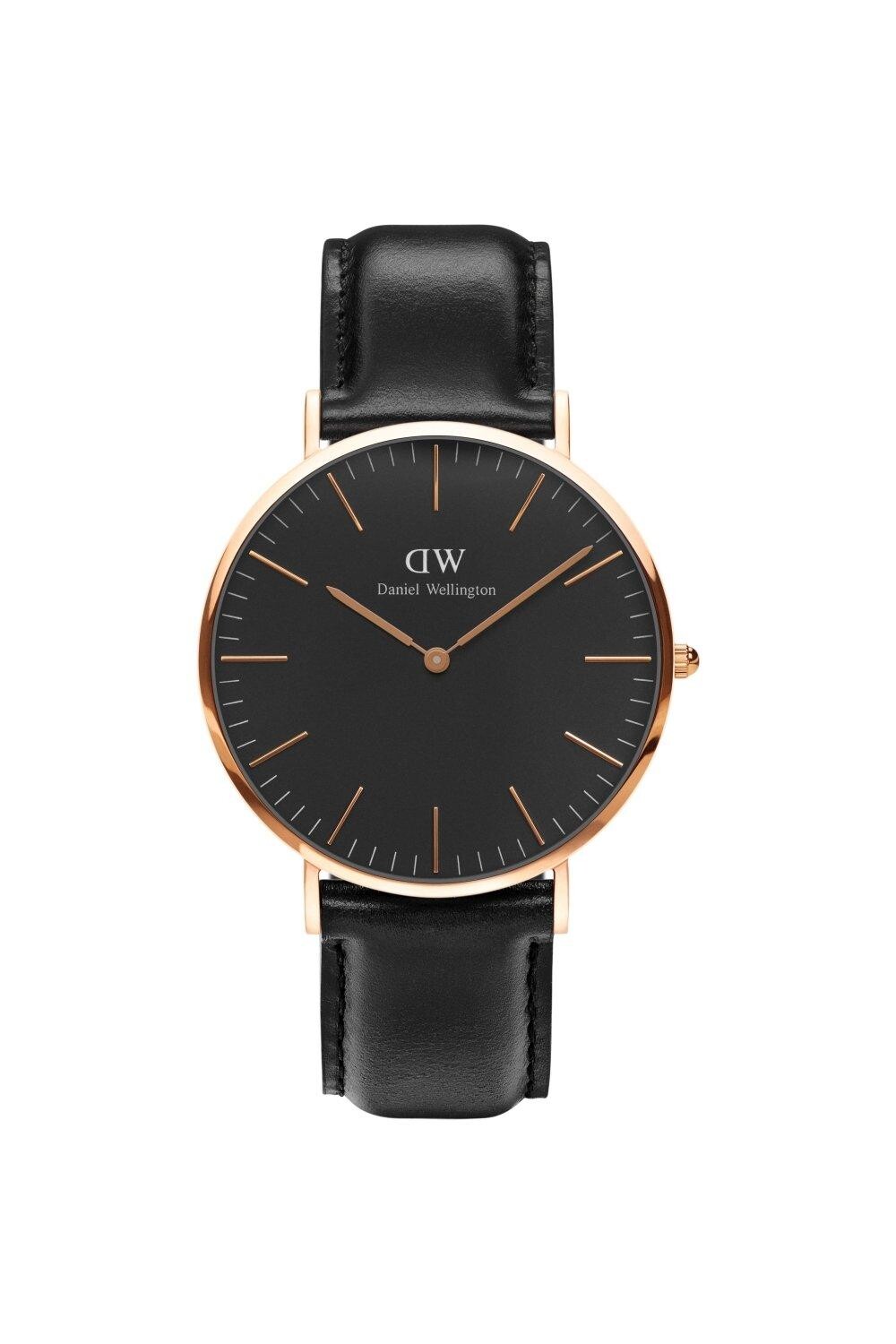

Классические часы Classic 40 Sheffield из нержавеющей стали — Dw00100127 Daniel Wellington, черный