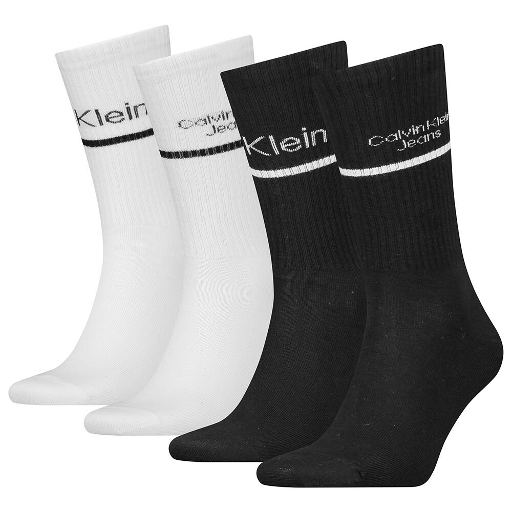 

Носки Calvin Klein Logo Giftbox Crew 4 шт, разноцветный