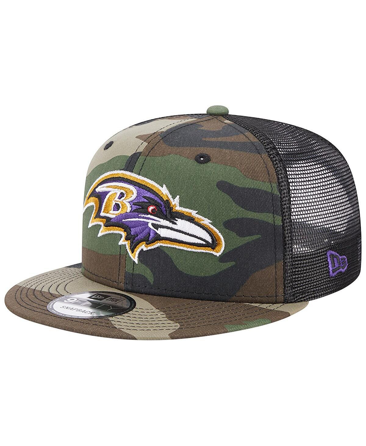 

Мужская камуфляжная кепка Baltimore Ravens Classic Trucker 9FIFTY Snapback New Era